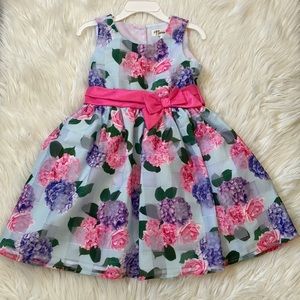 Girl's Floral Dress Size 4